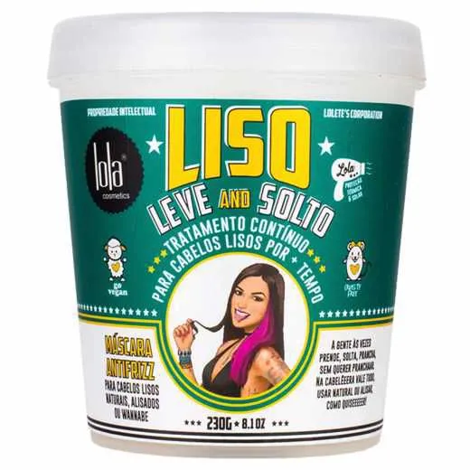 LISO, LEVE E SOLTO Máscara 230g LOLA