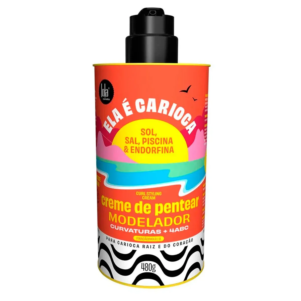 Creme De Pentear Ela é Carioca Lola Cosmetics 480g 4ABC