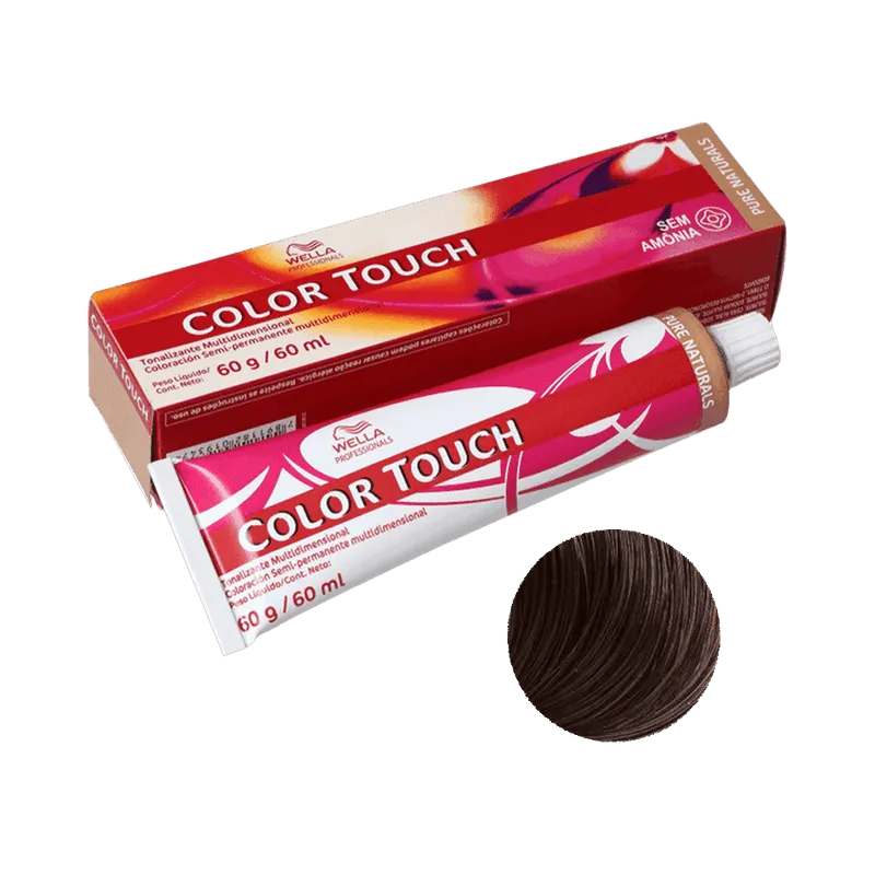 Wella Color Touch 5/0 Castanho Claro - Tonalizante 60g