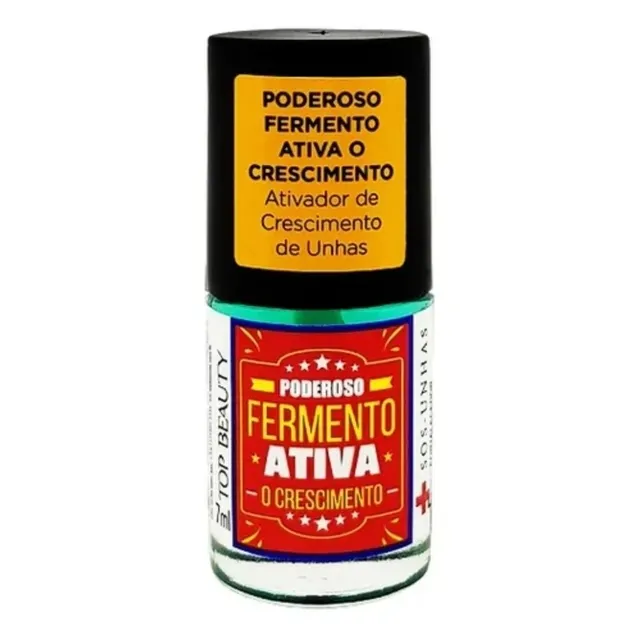 Esmalte 7ml Sos Unhas Fermento Top Beauty