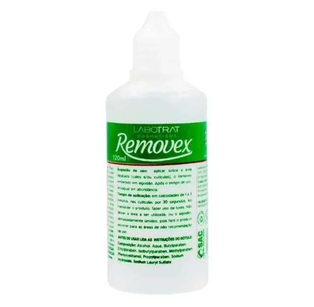 Removex Amaciente de Cutículas e Calosidades 120ml Labotrat