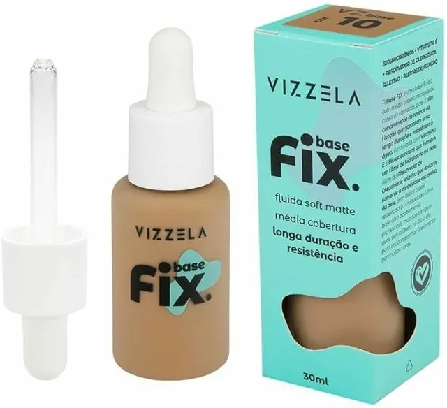 Base liquida fix 10 30ml - Vizzela