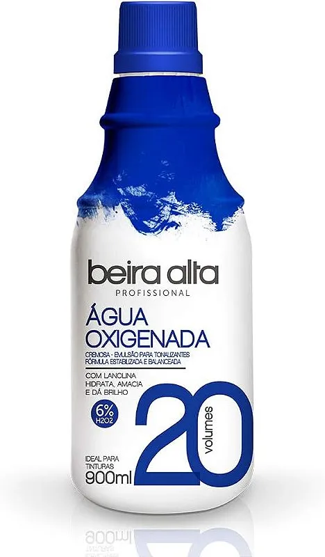 Água Oxigenada Cremosa 20VOL. 900ML Beira Alta
