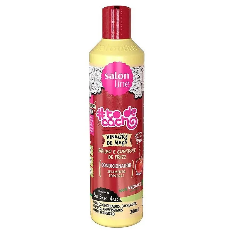 Shampoo todecacho vinagre maca 300ml