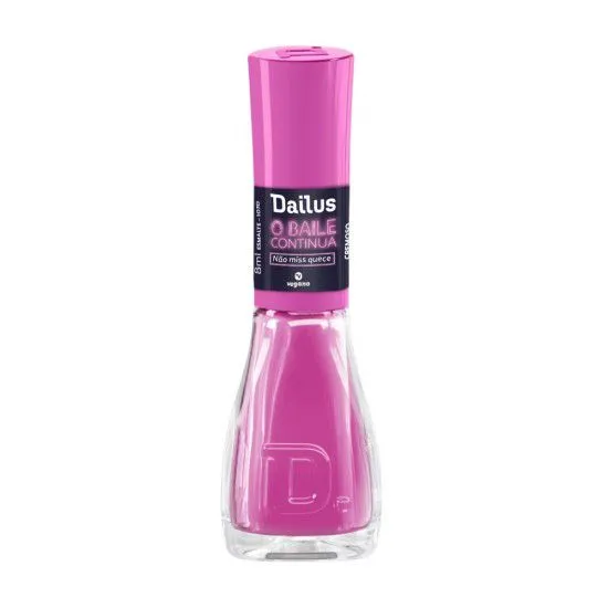 Esmalte O baile continua Não miss quece 8ml