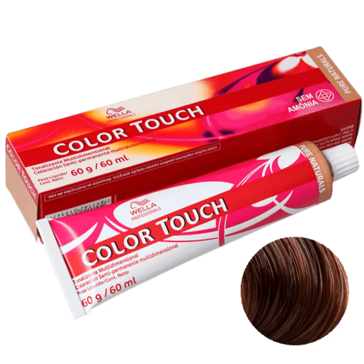 Wella Color Touch 6/0 Louro Escuro - Tonalizante 60g