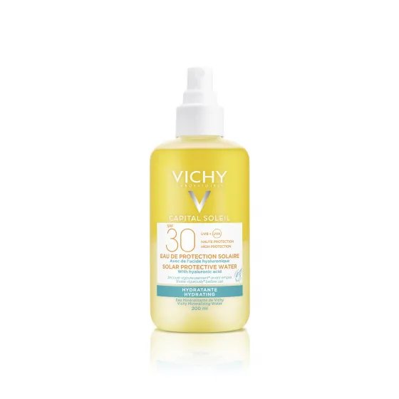 Vichy Capital Soleil Protetor Solar Água Protetora Hidratante SPF30 200ml