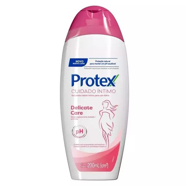 Sabonete Íntimo Protex 200ml Delicate Care