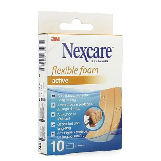 Nexcare Active Bandas Adesivas 10 Bandas