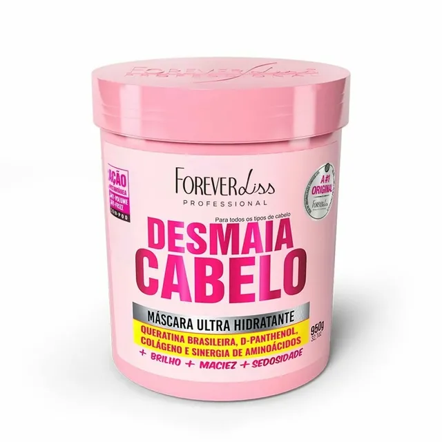 Desmaia cabelo máscara ultra hidratante 950g - Forever liss