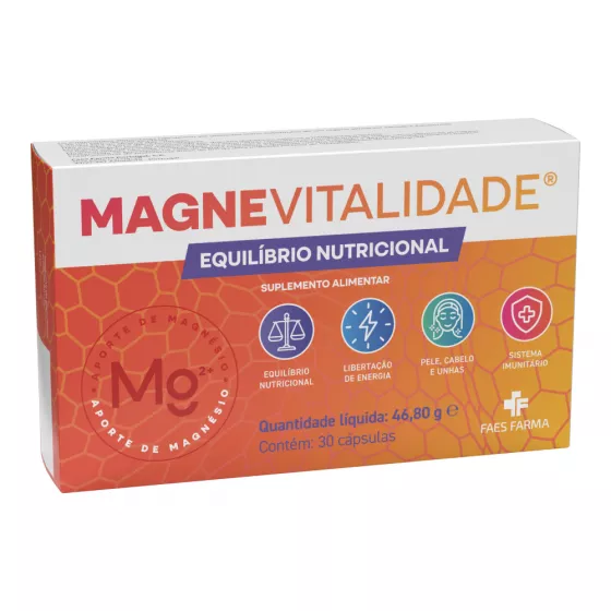 Magnevitalidade Equilíbrio Nutricional x30Cáps.