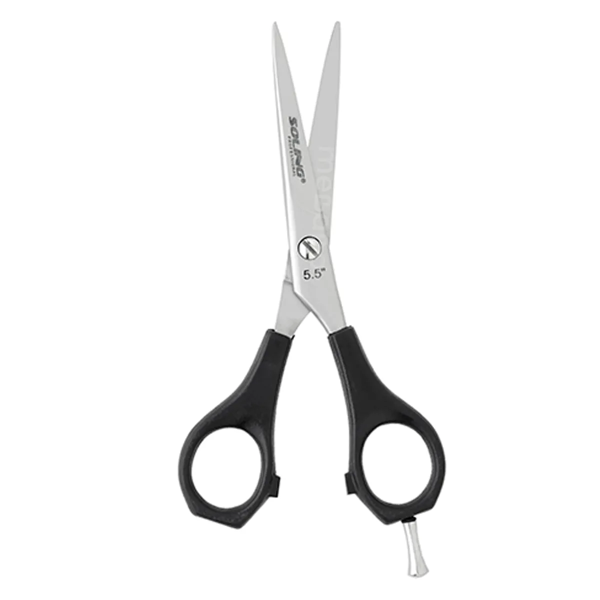 Tesoura Profissional Soling Fio Laser Prata 5.5 Polegadas