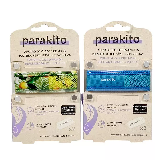 Parakito Pulseira Protecção Mosquito