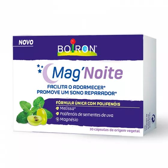 Boiron Mag Noite Cápsulas x30