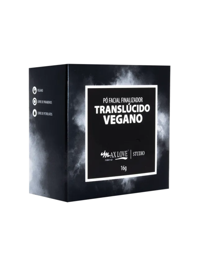 Pó Solto Translúcido Vegano Max Love