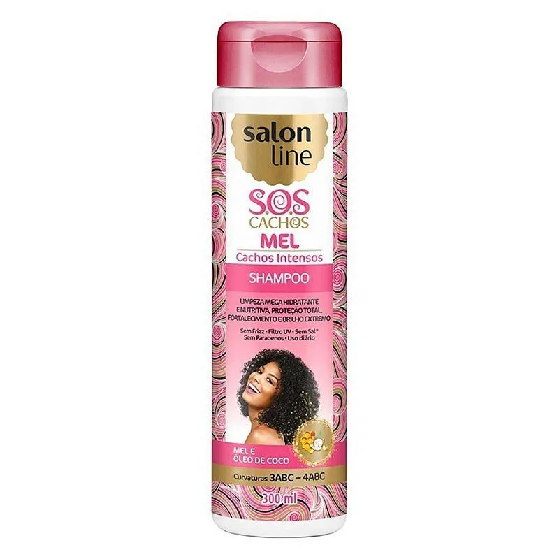 Shampoo SOS Cachos Mel 300ml