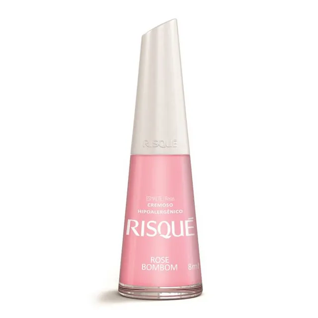 Risque Esmalte Cremoso Cor: Rose Bombom