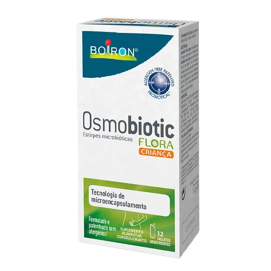 Boiron Osmobiotic Flora Criança Pó x12 Saquetas