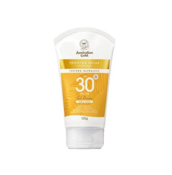 Australian Gold Gel Creme Protetor Solar Corporal FPS30 120g