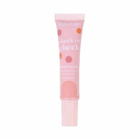 Blush Liquido Cheek To Cheek Sweet Peach REF. HB61165 Ruby Rose