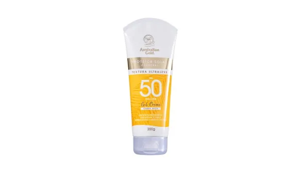 Australian Gold Gel Creme Protetor Solar Corporal FPS50 200g
