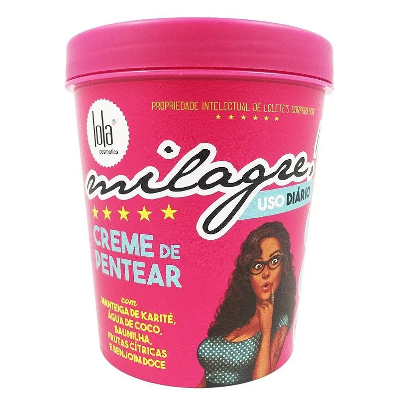 MILAGRE! Creme de pentear 450g Lola