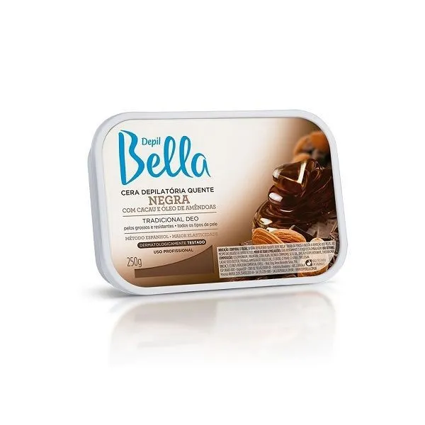 Cera Depilação Negra Metodo Espanhol 250G Depil Bella