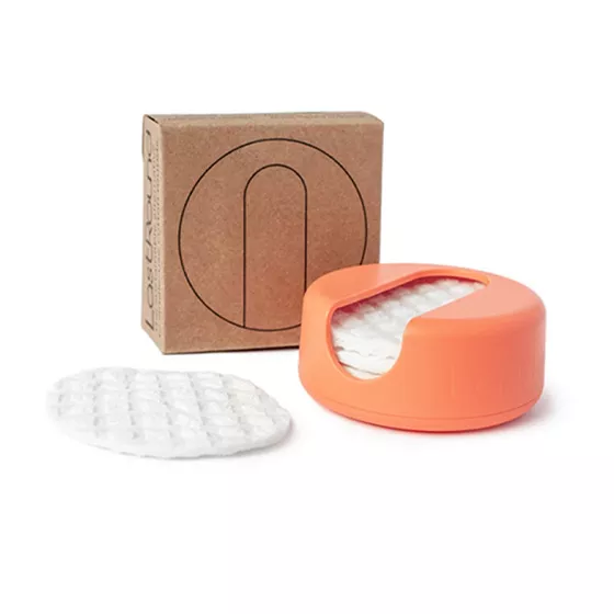 LastRound Discos Desmaquilhantes Reutilizáveis x7 Unidades + Caixa Laranja