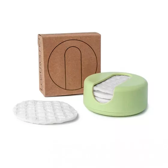 LastRound Discos Desmaquilhantes Reutilizáveis x7 Unidades + Caixa Verde