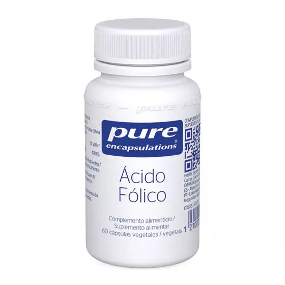 Pure Encapsulations Ácido Fólico 60 Cápsulas