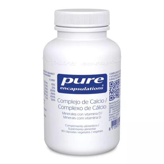 Pure Encapsulations Complexo de Cálcio 90 Cápsulas de 1000mg
