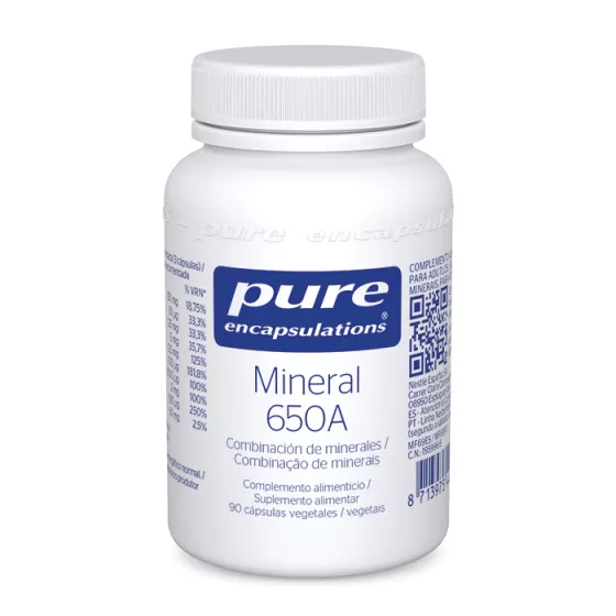 Pure Encapsulations Mineral 650A 90 Cápsulas
