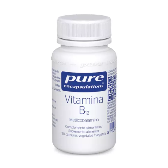 Pure Encapsulations Vitamina B12 90 Cápsulas de 1000mg