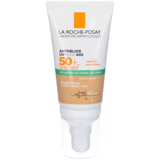 La Roche-Posay Anthelios UVMune 400 Gel-Creme Oil Control Com Cor 50ml