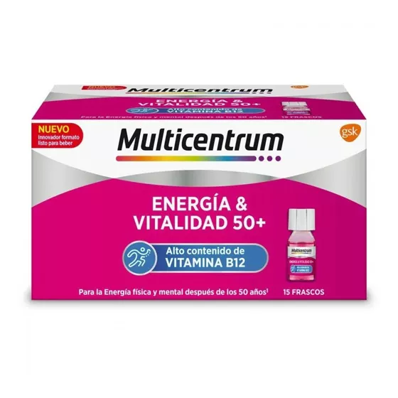 Centrum Energia E Vitalidade 50+ 7ml x15 Ampolas