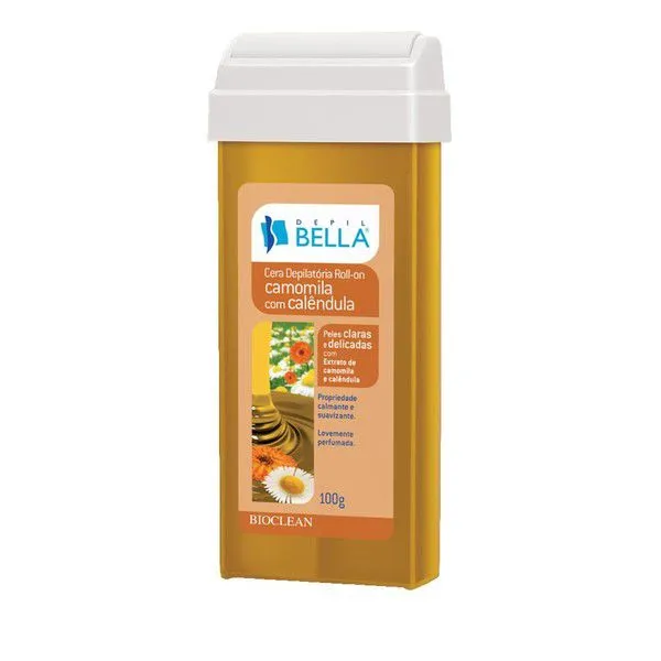 Cera Depilação Refil Camomila 100G Depil Bella