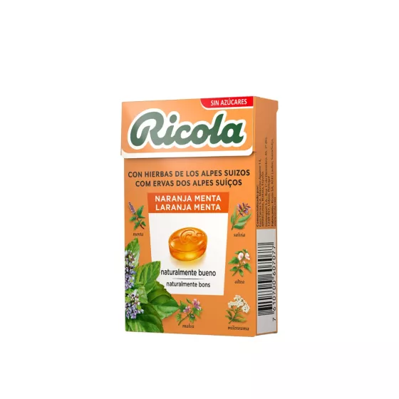 Ricola Rebuçados de Laranja Menta 50g