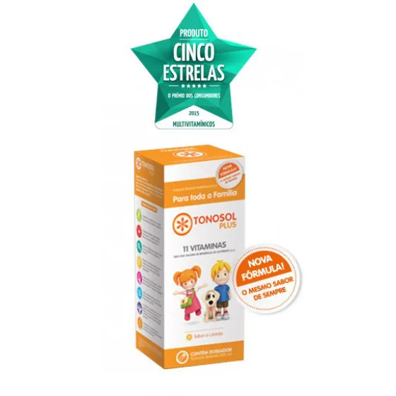 Tonosol Plus Xarope Multivitaminico 200ml