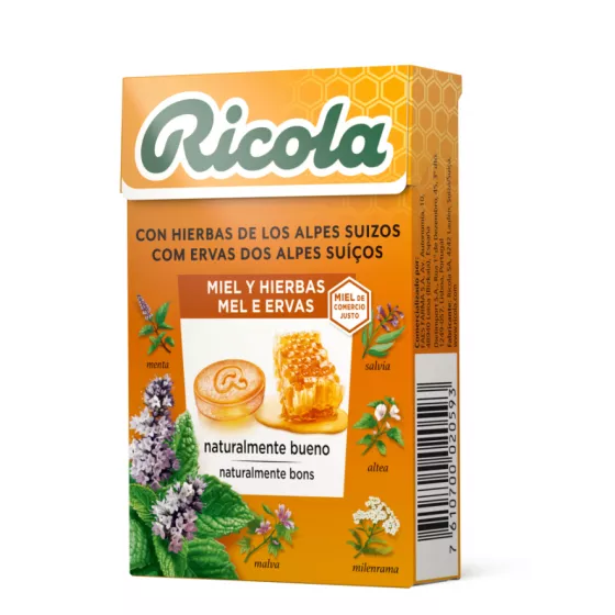Ricola Rebuçados de Mel e Ervas 50g