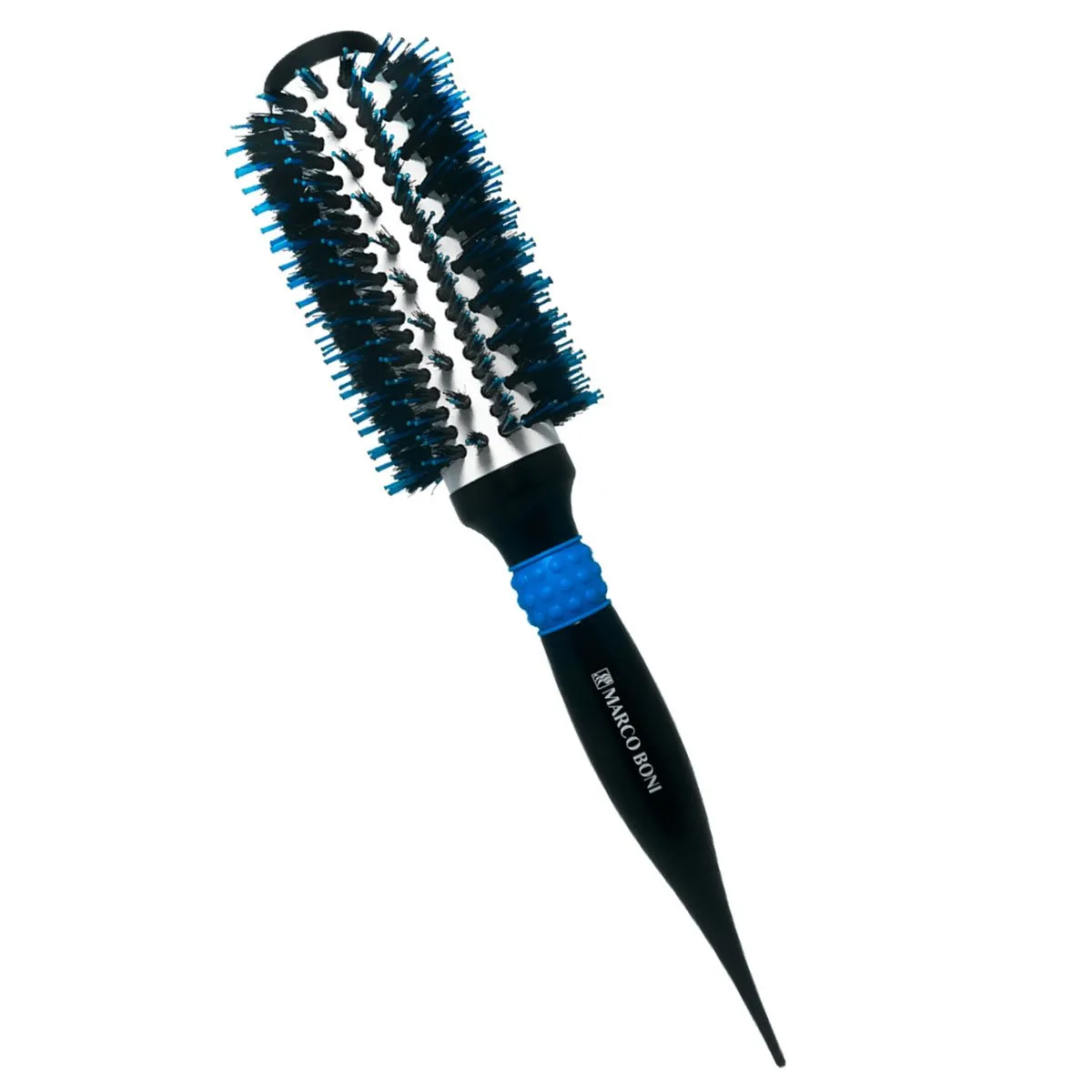 Escova de Cabelo Cerdas Dupla 34mm Marco Boni 7383 Azul