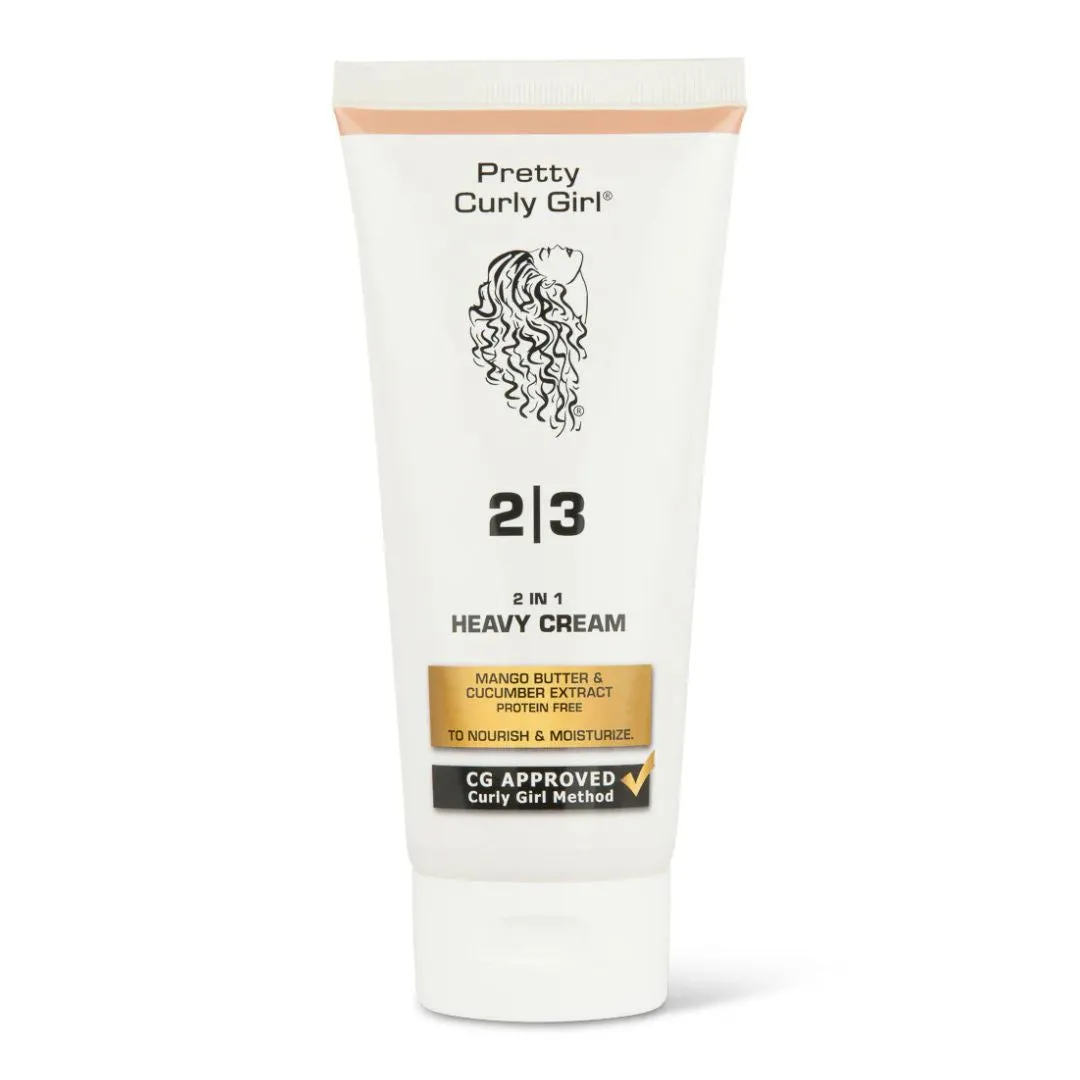 Pretty Curly Girl 2 in 1 Heavy Cream