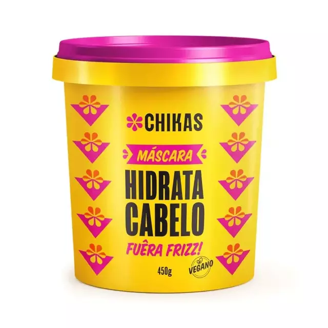 máscara hidrata cabelo fuêra frizz 450g - Chikas