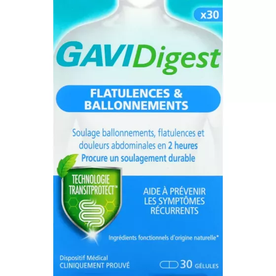 Gavidigest Gases e Inchaço x30 Cápsulas