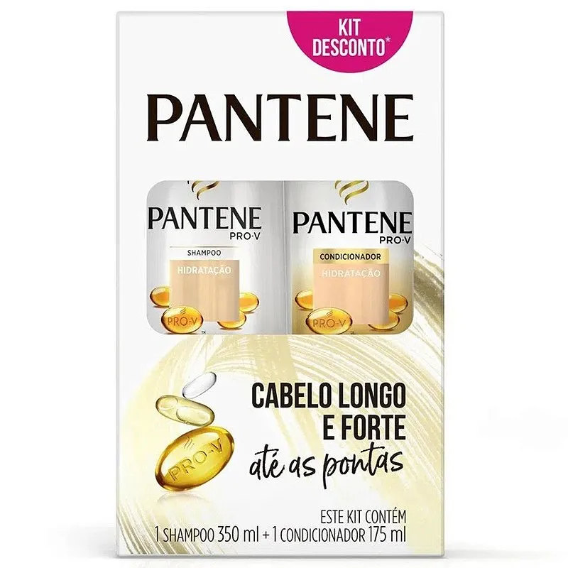 Kit Hidratação Shampoo E Condicionador 175ml Pantene