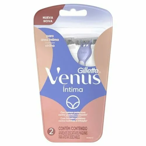 Venus gillette íntima 2 unidades