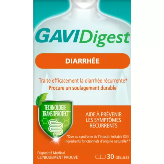Gavidigest Diarreia x30 Cápsulas