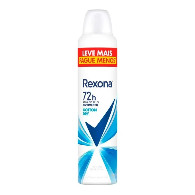 Desodorante Rexona Aero Cotton Dry 250ml