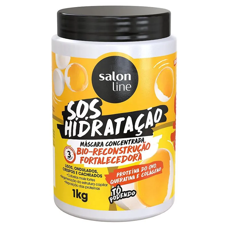 Máscara SOS Hidratação Fortalecedora 1kg