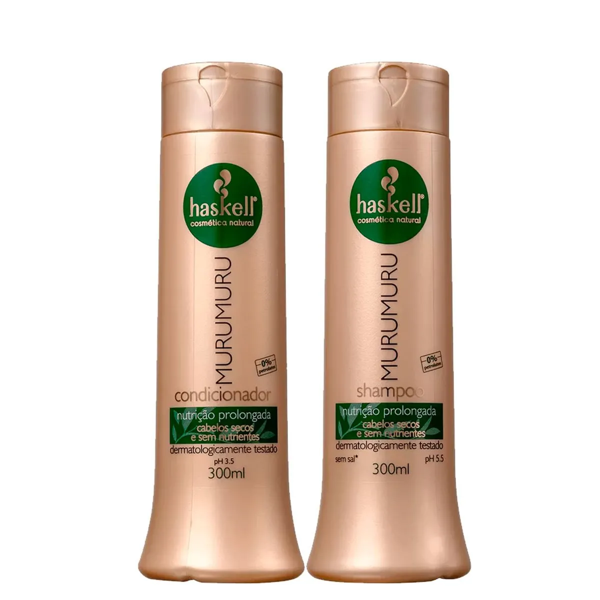 Kit MuruMuru Haskell Nutrição Shampoo e Condicionador 300ml