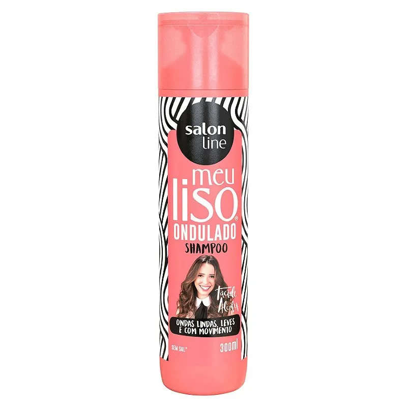 Shampoo Salon Line Meu Liso Ondulado 300ml